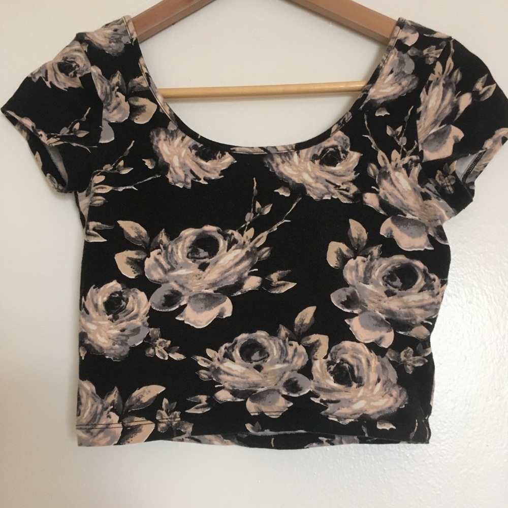 Floral Crop Top